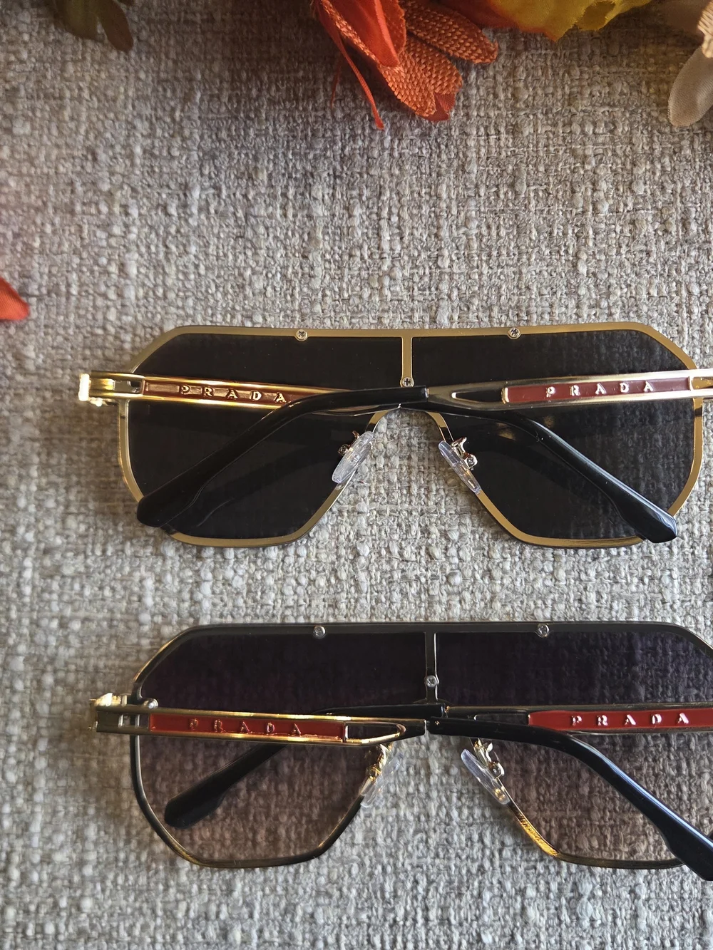 Prada sleek shield
